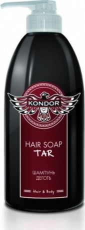 Шампунь для волос Kondor Hair&Body Деготь, 750 мл