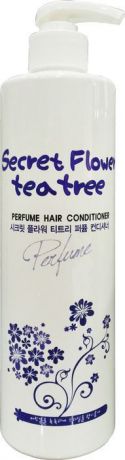 Кондиционер для волос Bosnic Secret Flower Tea Tree, парфюмированный, со сладким цветочным ароматом, 500 мл