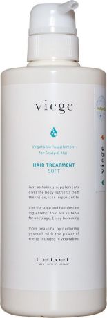 Маска для волос Lebel Viege Treatment Soft, 600 мл