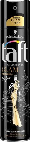 Лак для волос Taft "Glam Styles Эффектный Образ", сверхсильная фиксация, 225 мл