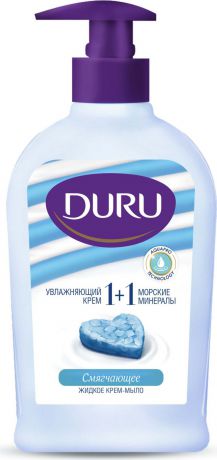 Жидкое мыло Duru 1+1 "Морские минералы", 300 мл