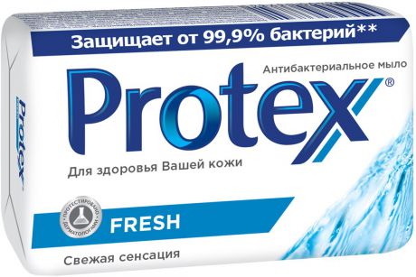 Мыло туалетное Protex Fresh, антибактериальное, 90 г