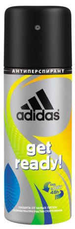 Adidas Дезодорант-спрей "Get Ready! Cool & Dry", мужской, 150 мл