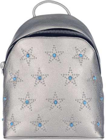 Рюкзак женский OrsOro, цвет: серебристый. D-259/2