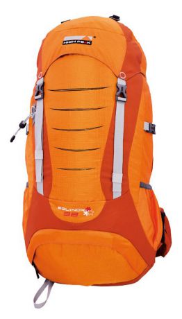Рюкзак туристический High Peak "Equinox", цвет: оранжевый, 38 л