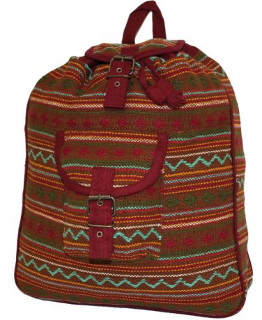 Сумка-рюкзак женская Ethnica, цвет: горчичный. 187250