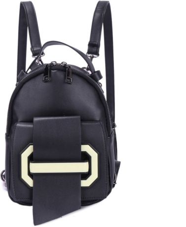 Рюкзак женский OrsOro, цвет: черный, 16 x 22 x 7 см. DS-871/1