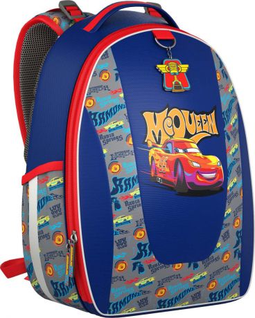Рюкзак школьный Disney Тачки. Ретро ралли. Multi Pack Mini, с эргономичной спинкой