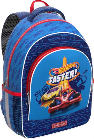 Рюкзак ErichKrause ErgoLine 14 L. Hot Wheels. Faster