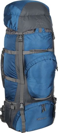 Рюкзак туристический Сплав "Frontier 85", цвет: синий, 85 л