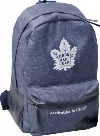 Рюкзак Atributika & Club "Toronto Maple Leafs", цвет: синий меланж, 25 л. 58052