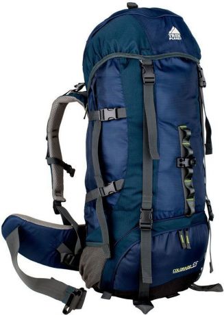 Рюкзак туристический TREK PLANET "Colorado 55", цвет: синий, темно-синий, 55 л