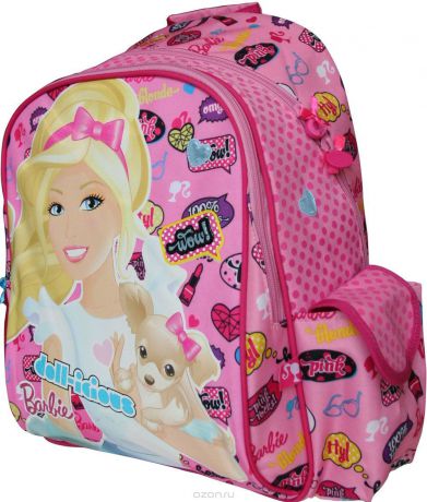 Рюкзак "Barbie", цвет: розовый, малиновый. BRDLM-12T-977