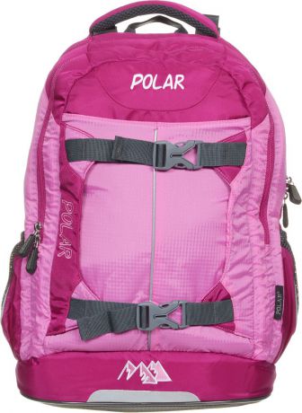 Рюкзак детский городской Polar, 24 л, цвет: розовый. П222-17