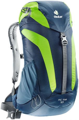 Рюкзак туристический Deuter "AC Lite 18", цвет: синий, светло-зеленый, 18 л