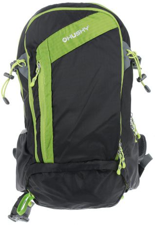 Рюкзак туристический Husky "Scampy 35", цвет: черный, зеленый. УТ-000055302