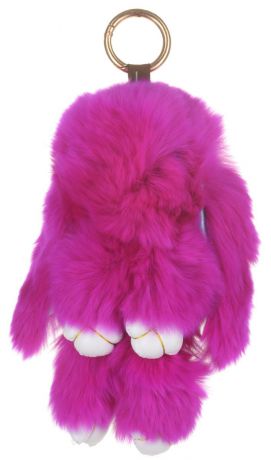 Vebtoy Брелок Пушистый кролик цвет розовый БР-109