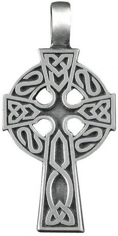 Амулет-тотем Гифтман №20 "Кельтский крест", материал: олово. Авторская работа. 71120