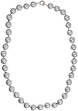 Бусы Art-Silver, цвет: серебристый, длина 60 см. МАЙ31460-972