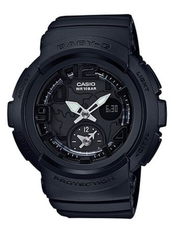 Часы наручные женские Casio "Baby-G", цвет: черный. BGA-190BC-1B
