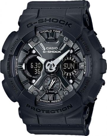 Часы наручные женские Casio "G-Shock", цвет: черный, серый. GMA-S120MF-1A