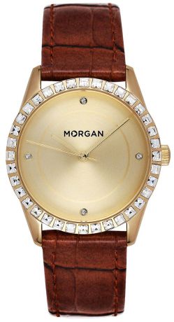 Часы наручные женские Morgan, цвет: золотой, коричневый. MG 005S/1EU