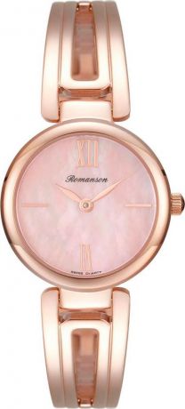 Часы наручные женские Romanson, цвет: розовый. RM7A02LLR(PINK)