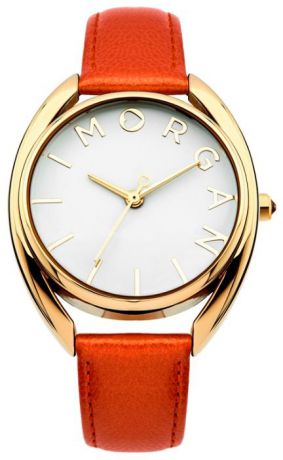 Часы наручные женские "Morgan", цвет: золотистый, коралловый. M1246COG