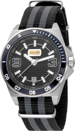 Наручные часы женские Just Cavalli "Dive", цвет: черный, серый. JC1G014L0025