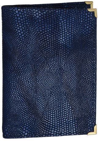 Обложка для документов женская Gaude, цвет: синий. 4650р га94