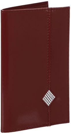 Обложка для паспорта Dimanche "Гранат", цвет: бордовый. 130