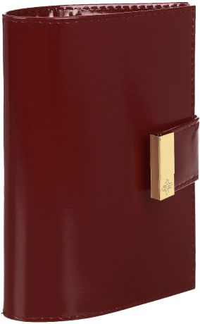Обложка для паспорта Dimanche "Elite Гранат", цвет: бордовый. 150
