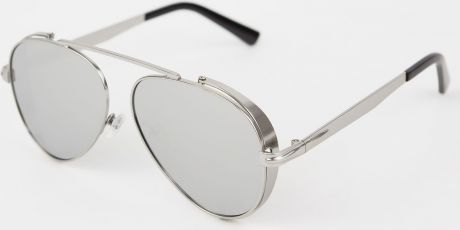 Очки солнцезащитные женские Kawaii Factory "Aviator Classic", цвет: серебристый. KW010-000287