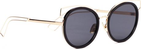 Очки солнцезащитные женские Vitacci, цвет: прозрачный, черный. SG1046