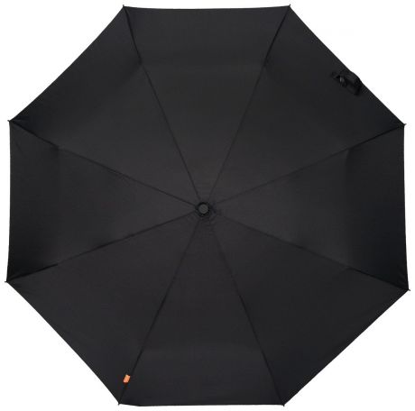 Зонт мужской Эврика "Кастет", механика, 2 сложения, цвет: черный, золотой. 96202