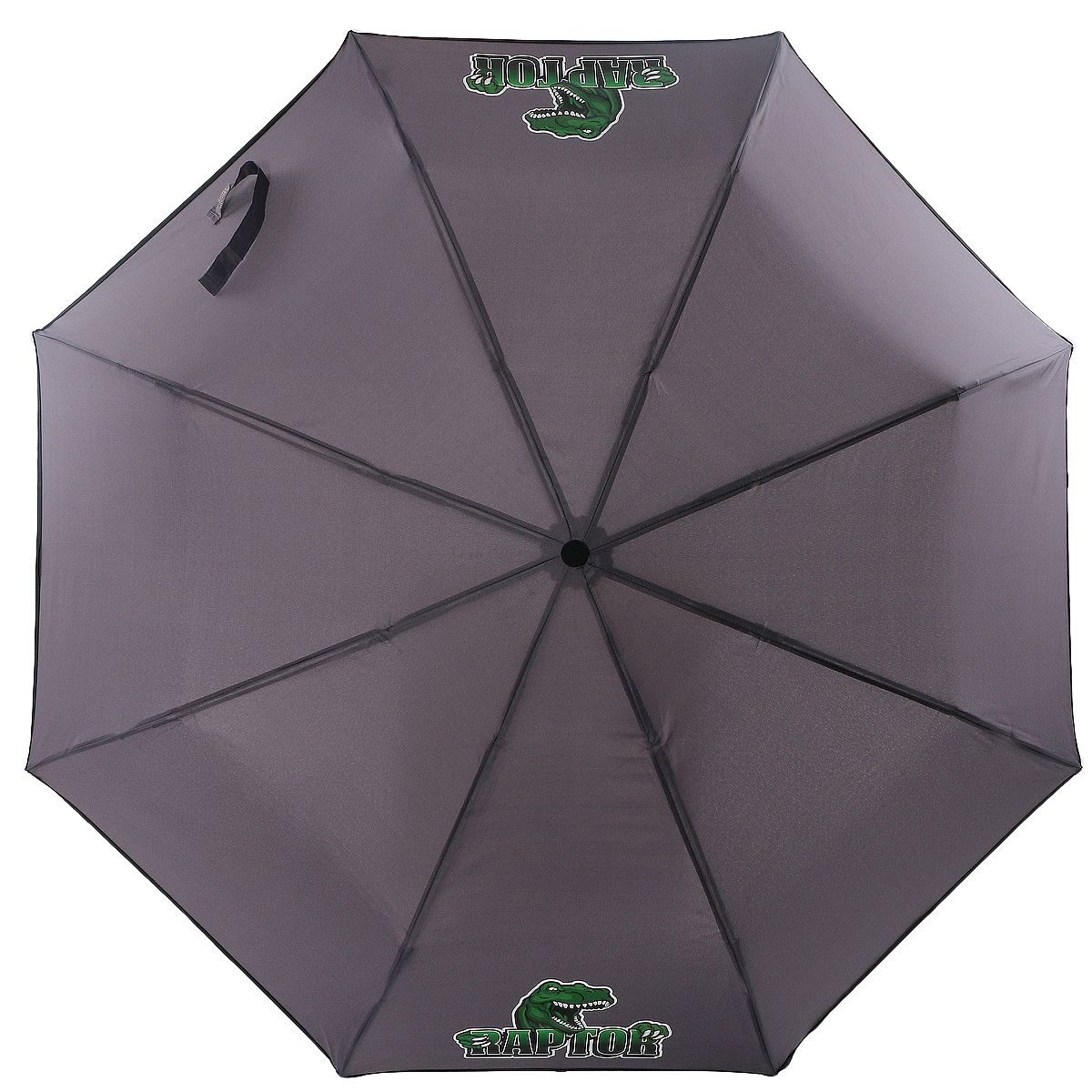 Зонт ArtRain, механический, 3 сложения, цвет: серый. 3517-1736