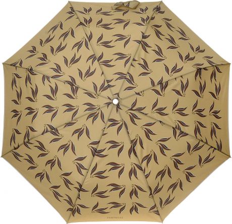 Зонт мужской Pertegaz, автомат, 3 сложения, цвет: бежевый. 85177-1
