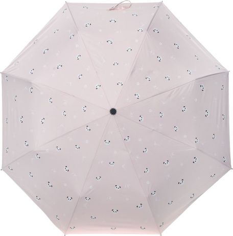 Зонт складной женский Kawaii Factory Панды, цвет: розовый. KW041-000037