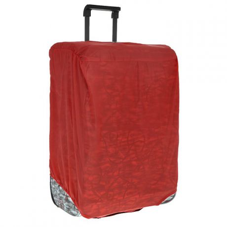 Чехол защитный для чемодана "Eva", цвет: красный, 62 х 42 х 28 см К44