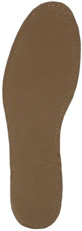 Стелька OmaKing кожа на пенке из латекса, цвет: коричневый. T-440-43. Размер 42/43