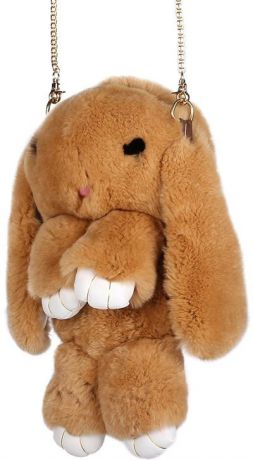 Рюкзак детский Пушистый кролик цвет коричневый
