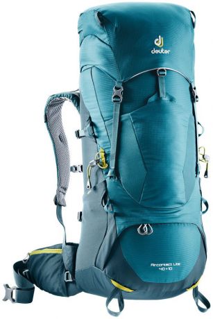 Рюкзак туристический Deuter "Aircontact Lite", цвет: темно-синий, 40 л