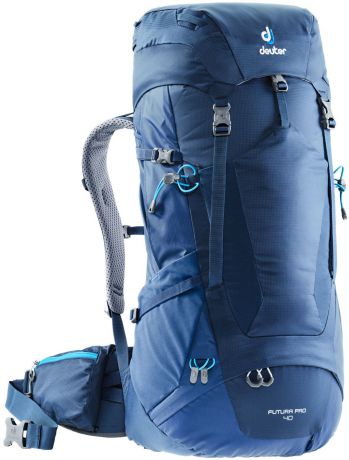 Рюкзак туристический Deuter "Futura PRO", цвет: темно-синий, 40 л