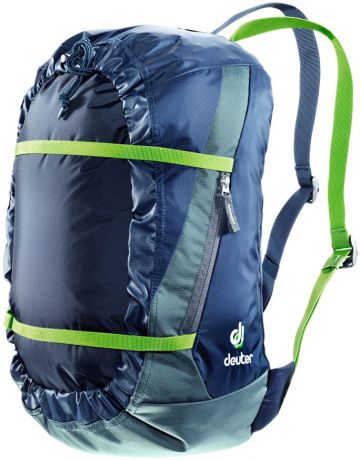 Рюкзак туристический Deuter "Gravity Rope Bag", 3391617_3400, темно-серый, темно-синий