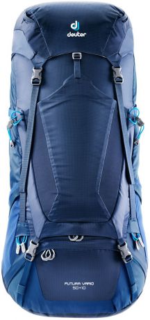 Рюкзак туристический Deuter "Futura Vario", цвет: темно-синий, 50 л