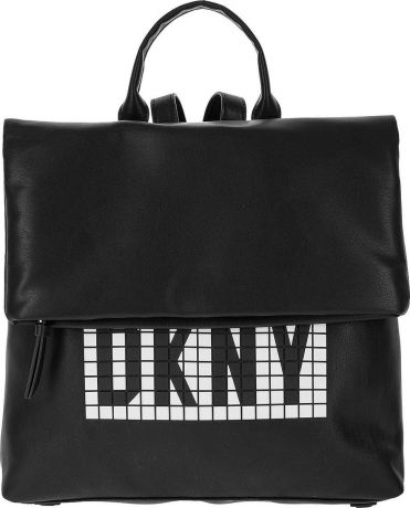 Рюкзак женский DKNY, R83KQ350/BLW, черный, белый