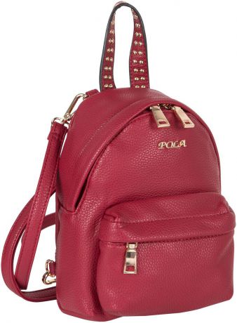 Сумка-рюкзак женская Pola, цвет: красный. 74574
