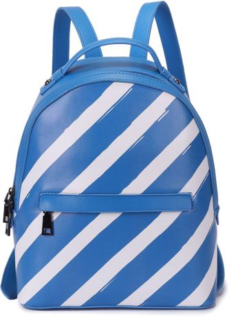 Рюкзак женский OrsOro, цвет: небесно голубой, белый. DW-839/4