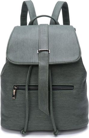 Рюкзак женский OrsOro, цвет: зеленый джинс. DW-815/3