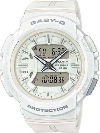 Часы наручные женские Casio Baby-G, цвет: белый. BGA-240BC-7A